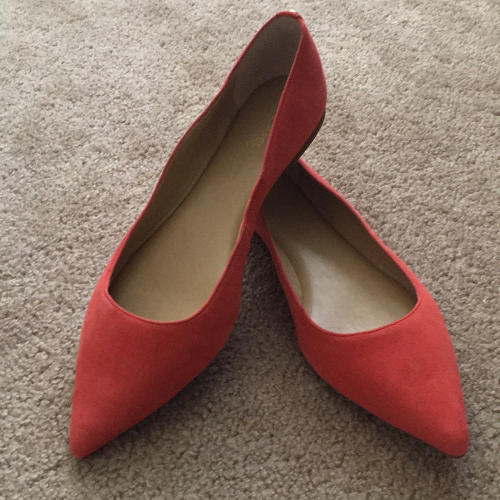 Michael Kors suede flats